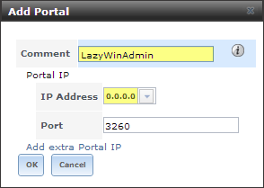 Image 7 from the post "FreeNas 8.3 - Creating a RAID volume and Configure iSCSI"
