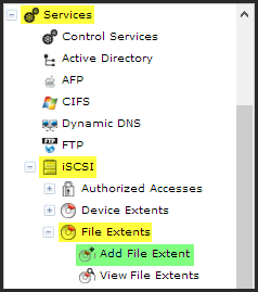 Image 12 from the post "FreeNas 8.3 - Creating a RAID volume and Configure iSCSI"