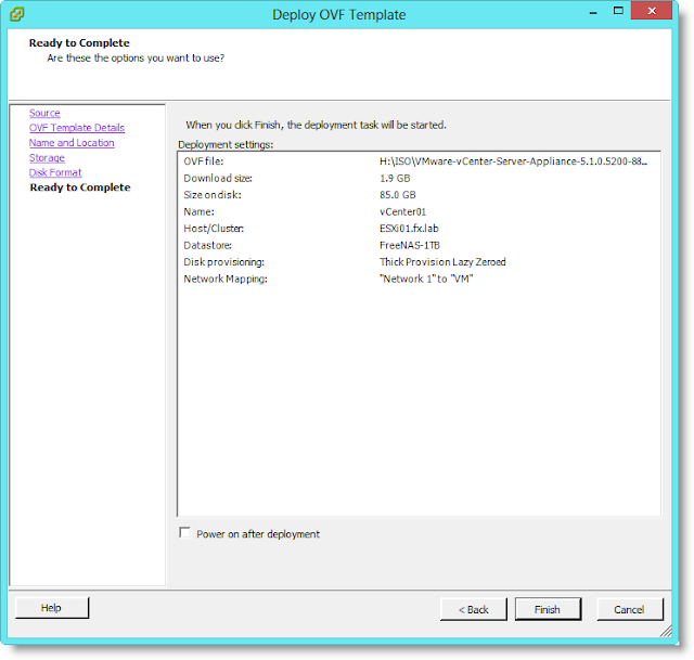 Image from the post "Deploying and Configuring vCenter Server Appliance 5.1"