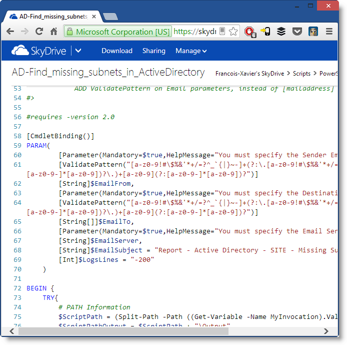 Screenshot from "PowerShell - Organizing my Scripts" (3)
