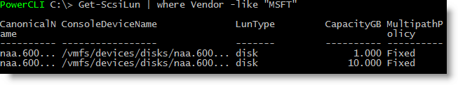 Image 5 from the post "WS2012 Storage - iSCSI Target Server - Configuring an iSCSI Initiator on VMware vSphere 5.1"