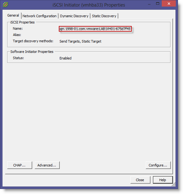 Image 12 from the post "WS2012 Storage - iSCSI Target Server - Create an iSCSI target using PowerShell"