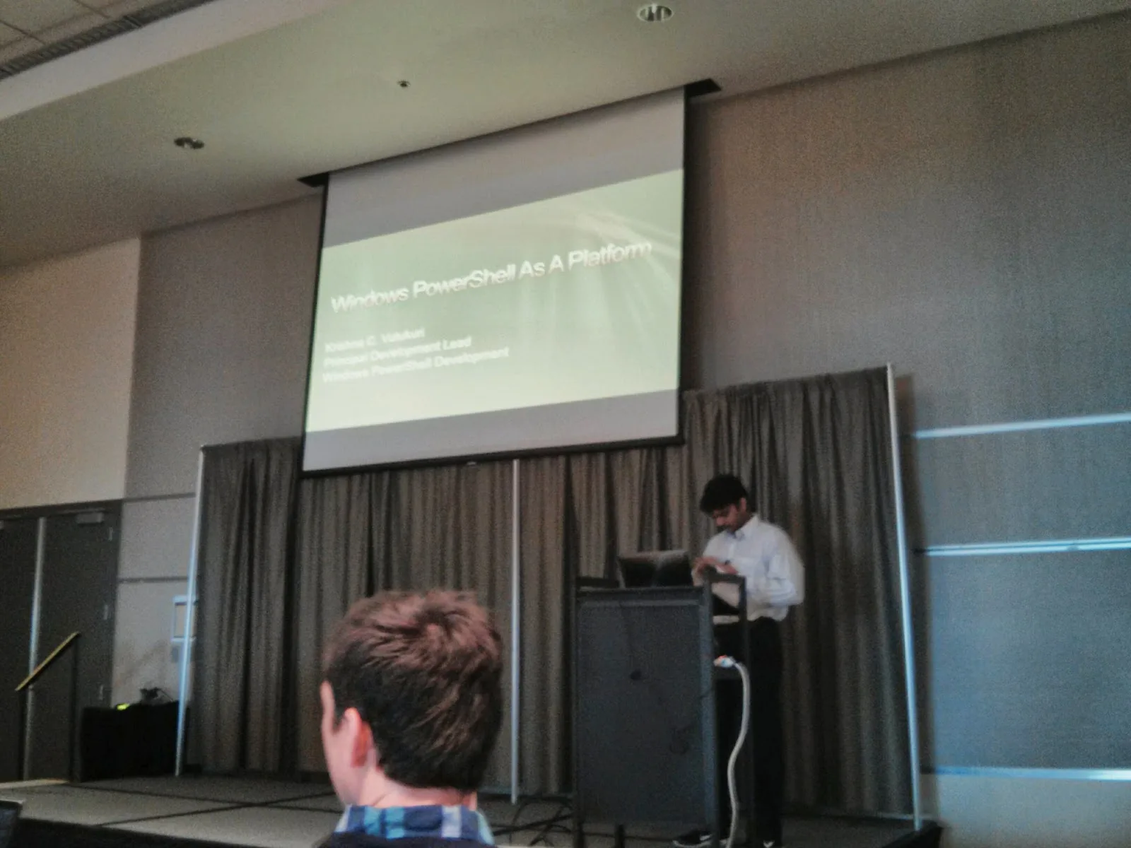 Image 6 from the post "PowerShell Summit 2014 NA - Day 2"