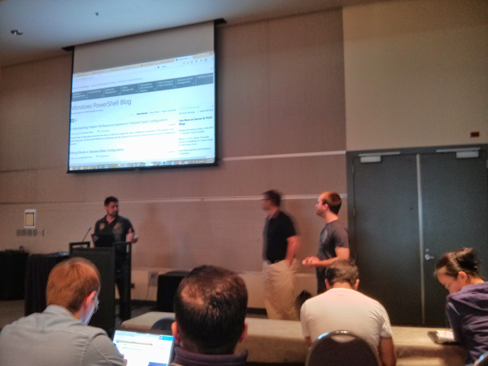 Image 9 from the post "PowerShell Summit 2014 NA - Day 2"