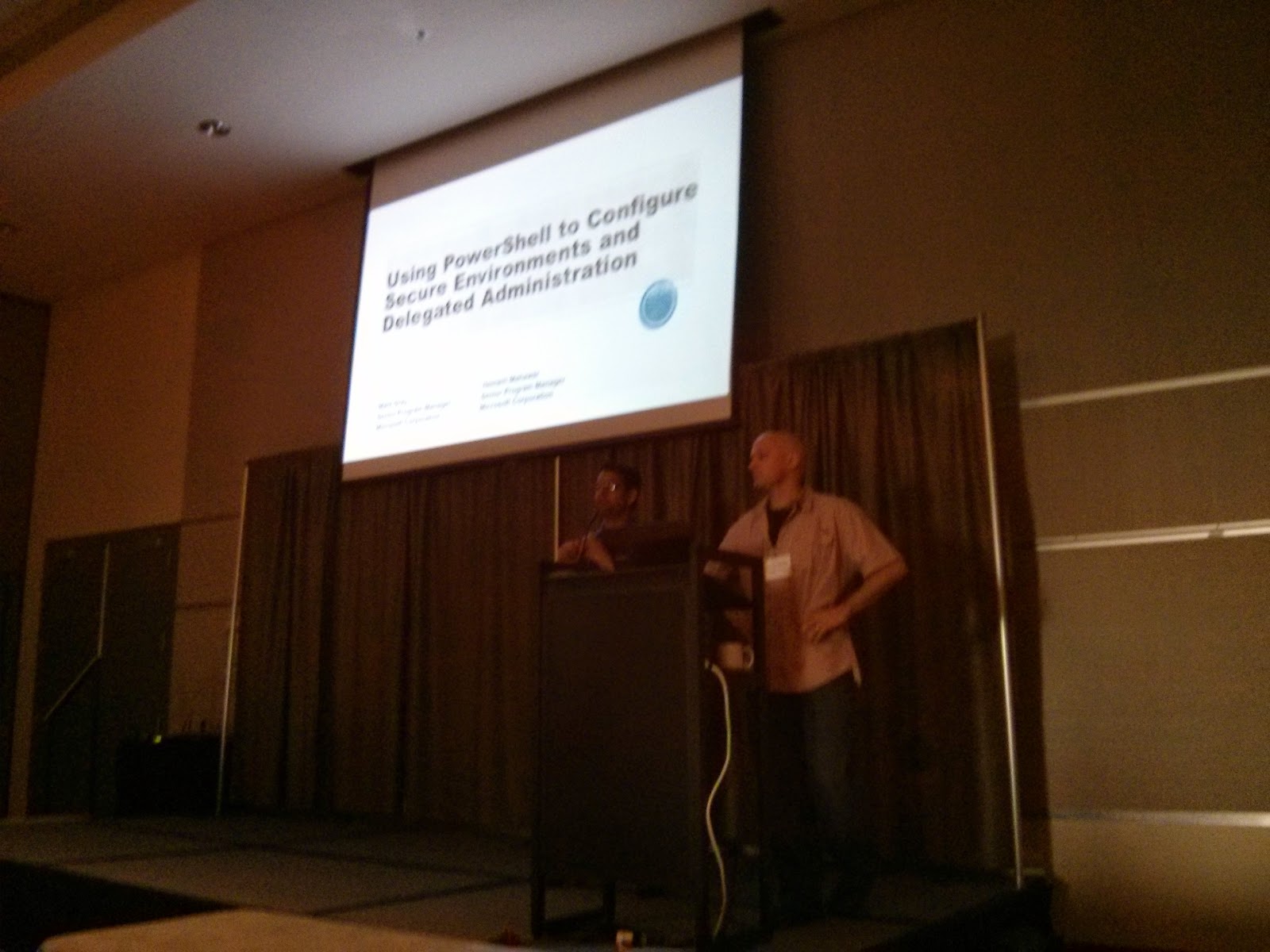 Image 3 from the post "PowerShell Summit 2014 NA - Day 3"