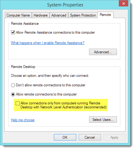 Image 5 from the post "PowerShell - Get/Set the Network Level Authentication Remotely (RDP Setting)"