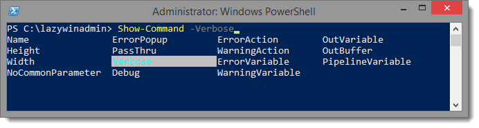 PowerShell PSReadLine CtrlSpace Show Command