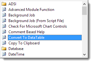 Screenshot from "PowerShell Studio 2014 - DataGridView Sorting" (3)