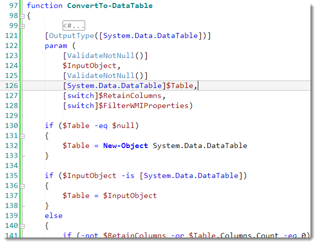 Screenshot from "PowerShell Studio 2014 - DataGridView Sorting" (4)
