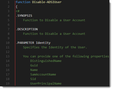 PowerShellPester Indented commentbasedhelp02