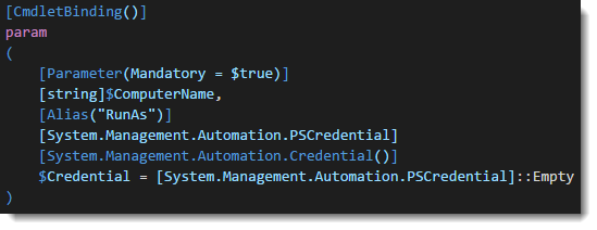PowerShellPester EmptyLine between parameter01